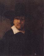 REMBRANDT Harmenszoon van Rijn Portrait of Jeremias de Decker oil painting artist